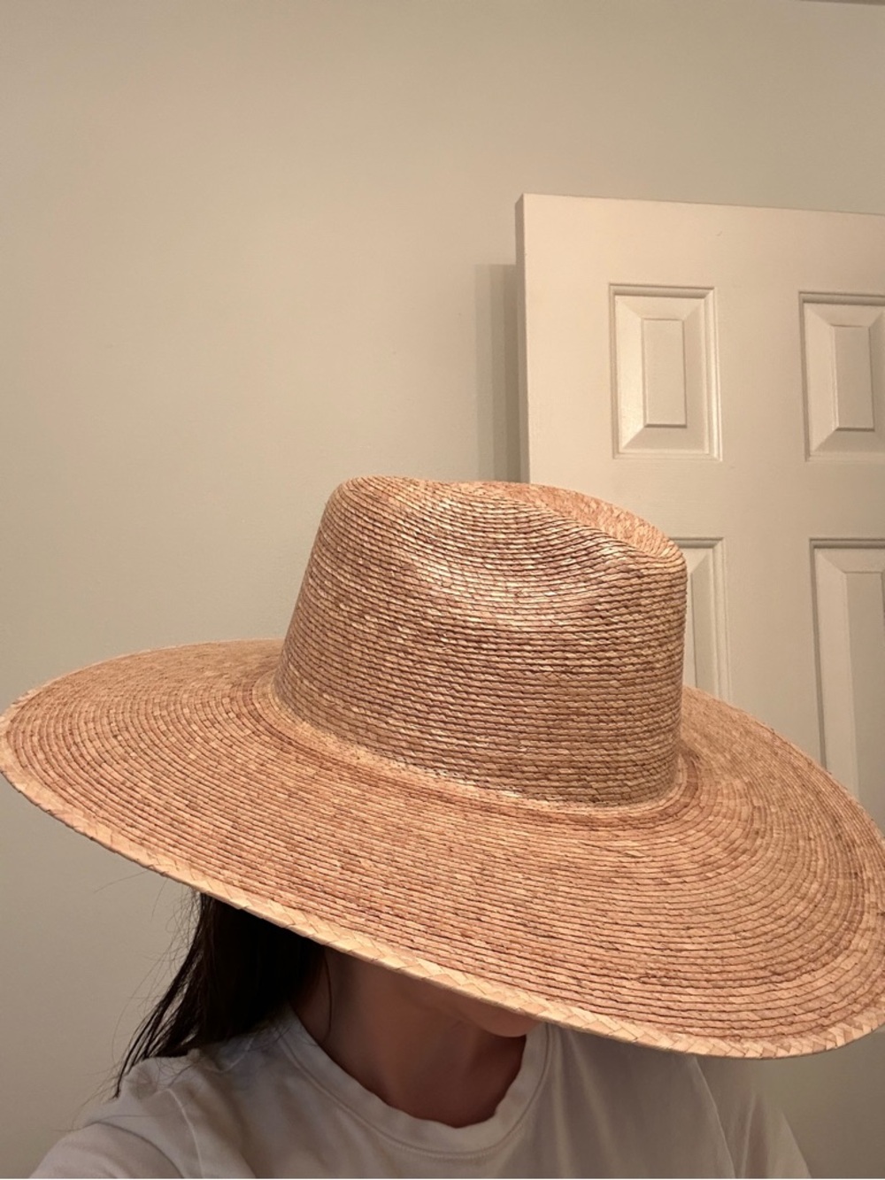 Lack Of Color Wide Brim Straw Hat in Tan - Picture 3 of 5